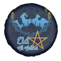 Morocco Happy Eid Mubarak Spare Tire Cover Eid Al-Adha