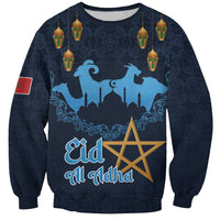 Morocco Happy Eid Mubarak Sweatshirt Eid Al-Adha