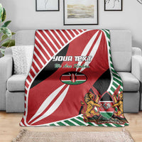 Custom Kenya Rugby Blanket Flag Style