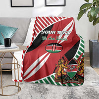 Custom Kenya Rugby Blanket Flag Style