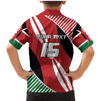 Custom Kenya Rugby Family Matching Mermaid Dress and Hawaiian Shirt Flag Style - Wonder Print Shop