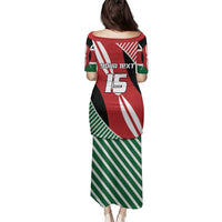 Custom Kenya Rugby Family Matching Puletasi and Hawaiian Shirt Flag Style - Wonder Print Shop