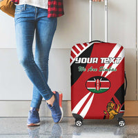 Custom Kenya Rugby Luggage Cover Flag Style - Wonder Print Shop