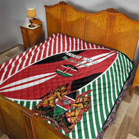 Custom Kenya Rugby Quilt Flag Style - Wonder Print Shop