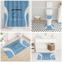 Botswana Athletics Bathroom Set Go Champions Go - Wonder Print Shop