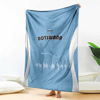 Botswana Athletics Blanket Go Champions Go - Wonder Print Shop