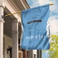 Botswana Athletics Garden Flag Go Champions Go - Wonder Print Shop