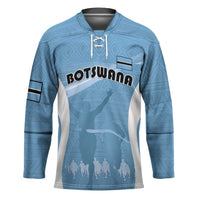 Personalized Botswana Athletics Hockey Jersey Go Champions Go - Wonder Print Shop