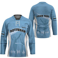 Personalized Botswana Athletics Hockey Jersey Go Champions Go - Wonder Print Shop