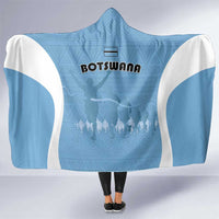 Botswana Athletics Hooded Blanket Go Champions Go - Wonder Print Shop