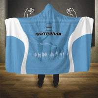 Botswana Athletics Hooded Blanket Go Champions Go - Wonder Print Shop