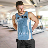 Personalized Botswana Athletics Men Tank Top Go Champions Go - Wonder Print Shop