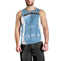 Personalized Botswana Athletics Men Tank Top Go Champions Go - Wonder Print Shop