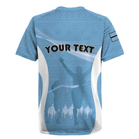 Personalized Botswana Athletics Rugby Jersey Go Champions Go - Wonder Print Shop