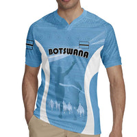 Personalized Botswana Athletics Rugby Jersey Go Champions Go - Wonder Print Shop