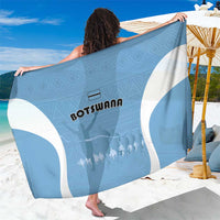 Botswana Athletics Sarong Go Champions Go - Wonder Print Shop