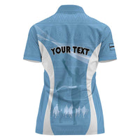 Personalized Botswana Athletics Women Polo Shirt Go Champions Go - Wonder Print Shop