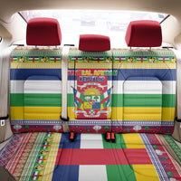Central African Republic Christmas Back Car Seat Cover Joyeux Noel - Wonder Print Shop