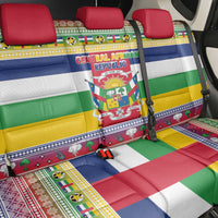 Central African Republic Christmas Back Car Seat Cover Joyeux Noel - Wonder Print Shop