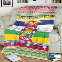 Central African Republic Christmas Blanket Joyeux Noel - Wonder Print Shop