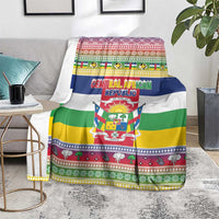 Central African Republic Christmas Blanket Joyeux Noel - Wonder Print Shop
