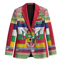 Central African Republic Christmas Blazer Joyeux Noel - Wonder Print Shop