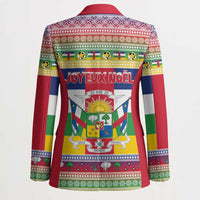 Central African Republic Christmas Blazer Joyeux Noel - Wonder Print Shop