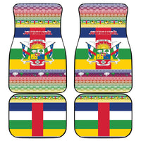 Central African Republic Christmas Car Mats Joyeux Noel - Wonder Print Shop