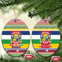 Central African Republic Christmas Ceramic Ornament Joyeux Noel - Wonder Print Shop