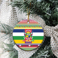 Central African Republic Christmas Ceramic Ornament Joyeux Noel - Wonder Print Shop