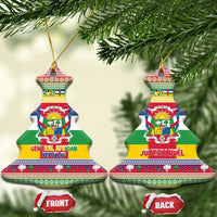 Central African Republic Christmas Ceramic Ornament Joyeux Noel - Wonder Print Shop
