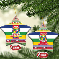 Central African Republic Christmas Ceramic Ornament Joyeux Noel - Wonder Print Shop