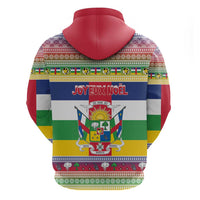 Central African Republic Christmas Hoodie Joyeux Noel - Wonder Print Shop