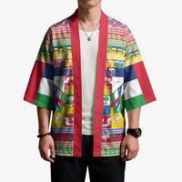 Central African Republic Christmas Kimono Joyeux Noel - Wonder Print Shop