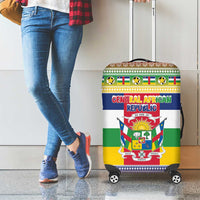 Central African Republic Christmas Luggage Cover Joyeux Noel - Wonder Print Shop