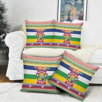 Central African Republic Christmas Pillow Cover Joyeux Noel - Wonder Print Shop