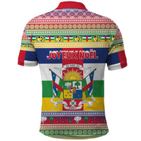 Central African Republic Christmas Polo Shirt Joyeux Noel - Wonder Print Shop