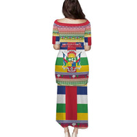 Central African Republic Christmas Puletasi Joyeux Noel - Wonder Print Shop