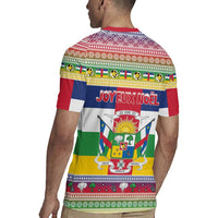 Central African Republic Christmas Rugby Jersey Joyeux Noel - Wonder Print Shop
