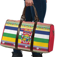 Central African Republic Christmas Travel Bag Joyeux Noel - Wonder Print Shop