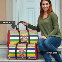 Central African Republic Christmas Travel Bag Joyeux Noel - Wonder Print Shop