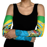 Personalized Tanzania 1963 Arm Sleeves Happy Independence Day - Wonder Print Shop