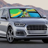 Tanzania 1963 Auto Sun Shade Happy Independence Day - Wonder Print Shop