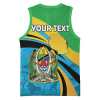 Personalized Tanzania 1963 Basketball Jersey Happy Independence Day - Wonder Print Shop