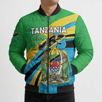 Personalized Tanzania 1963 Bomber Puffer Jacket Happy Independence Day - Wonder Print Shop