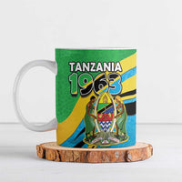Personalized Tanzania 1963 Ceramic Mug Happy Independence Day - Wonder Print Shop