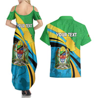 Personalized Tanzania 1963 Couples Matching Summer Maxi Dress and Hawaiian Shirt Happy Independence Day - Wonder Print Shop