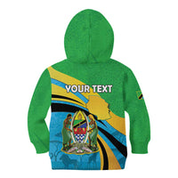 Personalized Tanzania 1963 Kid Hoodie Happy Independence Day - Wonder Print Shop