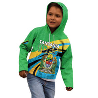 Personalized Tanzania 1963 Kid Hoodie Happy Independence Day - Wonder Print Shop
