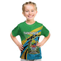 Personalized Tanzania 1963 Kid T Shirt Happy Independence Day - Wonder Print Shop
